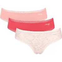 Sloggi GO Crush Hipster C3P Dames Onderbroek - ROOD