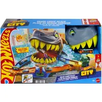 Hot Wheels City Haaienstrand speelset en metalen speelgoedauto