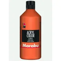 Marabu 12010075013 acrielverf 500 ml Oranje Koker