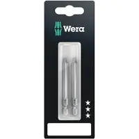 Wera 867/4 Z TORX BO SB Bits met Boring, TX 25 x 70 mm, 2-delig - 05073071001