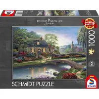 Schmidt - Thomas Kinkade - Stoney Creek Cottage - 1000 stukjes - Legpuzzel