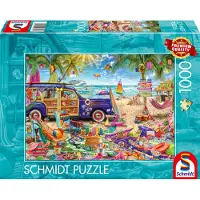 Schmidt Zonnige ontspanning aan het strand (1000 stukjes)