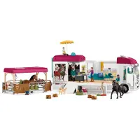 Schleich HORSE CLUB - Paardenvrachtwagen - Paarden Speelgoed - 227 onderdelen - 42619