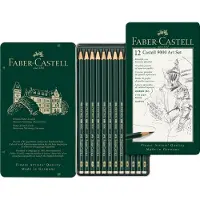 Faber-Castell grafietpotloden set - serie 9000 - 12 hardheden - FC-119065