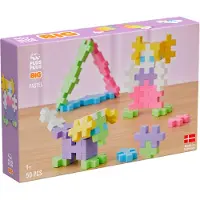 Plus plus BIG Pastel 50 delige bouwset - 3273 - Bouwspeelgoed - Constructiespeelgoed - Set met bouwstenen - Vanaf 1 jaar