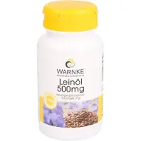 Warnke Vitalstoffe GmbH Vitalstoffe | Lijnzaadolie 500 mg 100 St Capsules