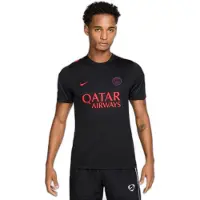 Nike Paris Saint-Germain Strike Trainingsshirt 2026-2027 Zwart Felrood Donkerblauw