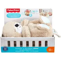 Fisher Price Bedtijd Otter 30 cm - Baby speelgoed - 0 tot 6 maanden - Knuffel