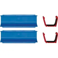 Aquaplay Big - - Rechte secties - Set of 2 - Uitbreiding - Waterbaanaccessoires