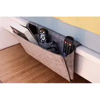 Kikkerland BEDSIDE CADDY FELT LARGE