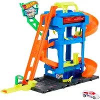 Hot Wheels City Tunnel Twist Car Wash - Racebaan