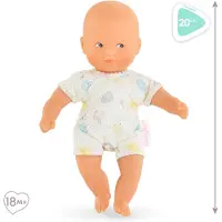 Corolle babypop Mini Calin konijn blauwe ogen 20cm - vanillegeur.