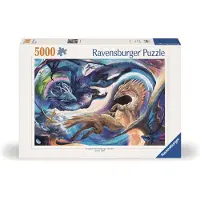 Ravensburger puzzel Groot vliegerfestival bij dag en nacht - Legpuzzel - 5000 stukjes