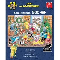 Jumbo puzzel 500 stukjes kerst puzzel JvH Kerstkriebels.