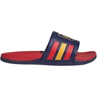 Adidas Muiltjes 'Adilette Comfort 2.0 FEF' donkerblauw / curry / rood