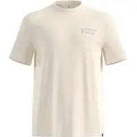 Odlo Cotton Blend Unlimited T-shirt Met Korte Mouwen Wit XL Man