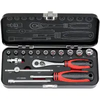 Format Dopsleutelset 1/4" 16-delig