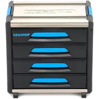 Gedore 2954311 1110 WM 24 Gereedschapsbox Blauw, Zwart