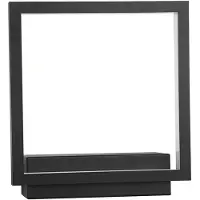 Nova Luce Tafellamp Cornice zwart design