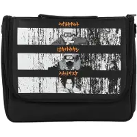 Schakeltas Messenger Naruto (Nintendo), Andere spelaccessoires, Wit, Zwart