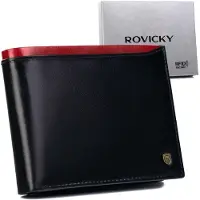 Rovicky N992-VT-R8 - Herenleren Portemonnee - RFID Bescherming - Klassiek & Functioneel