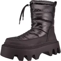 Buffalo Snowboots 'Flora' zwart