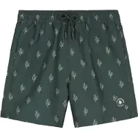Shiwi zwemshort Milo donkergroen Jongens Polyester All over print - maat 134/140