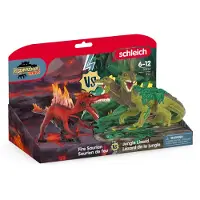 Schleich ELDRADOR CREATURES Vuursaurus vs Junglehagedis 70834