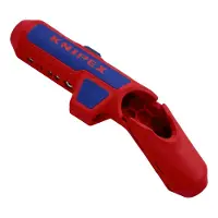 Knipex 16 95 01 SB ErgoStrip Kabelstripper Geschikt voor: Ronde kabel, Kabel voor vochtige ruimte, Datakabel, Coaxkabel
