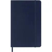 Moleskine 18 Maanden Agenda - 2026/27 - Wekelijks - Pocket - Zachte Kaft - Saffier Blauw