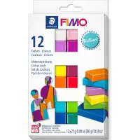 Staedtler Fimo klei soft 25g brilliant (12 stuks)