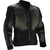 Leatt ADV FlowTour 5.5 Bos Zwart Olijf Waterdichte Textieljas Maat 2XL