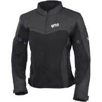 GMS Tara Mesh Dames Zwarte Textiele Motorjas Maat XL