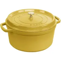 Staub Braadpan La Cocotte Citron Gietijzer 28 cm