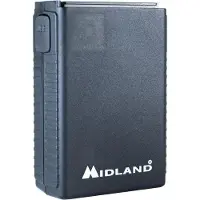 Midland PB42 - voor Alan 42 DS - Li-ion 2800 mAh battery pack - USB-C - CB Handheld - CB Portofoon - CB Radio - AM/FM - 27 MHz