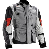 Leatt ADV Multitour 5.5 Textieljack Grijs/Zwart/Rood M Mannen