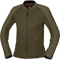 IXS Oxy-Air Mesh Dames Olijfgroen Textiele Motorjas Maat M