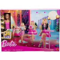 Barbie Fantastische Adventskalender Roze