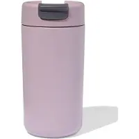 HEMA Koffiebeker To Go 450ml Rvs Donkerroze (donkerroze)