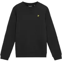Lyle & Scott Jongens Truien & Vesten Brush Back Crew Neck Sweatshirt - Zwart - Maat 140/146
