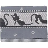 Bunzlau Castle Theedoek Cats Anthracite TeaTowelCatsAnthracite - 65 x 65 cm