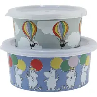 Muumi Mumin Festligheter snackbox 2-pack Multi