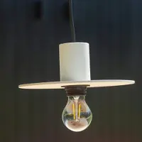 Wunder The Disc Hanglamp Light Grey
