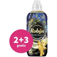 Robijn 2+3 Gratis2+3 Gratis: Wasverzachter Beautiful Mystery 38 Wasbeurten 765 Ml