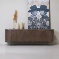 Giga Meubel Tv-meubel Tora Walnoot 170cm Mangohout