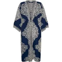 Cream Kimono 'CRTyla' navy / wit