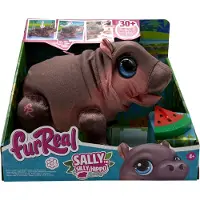 Furreal Interaktiv Kuscheltier - Sally Das alberne Nilpferd - - One Size - Kuscheltiere