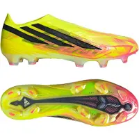 Adidas F50 Hyperfast Elite Too Light Veterloze Gras Voetbalschoenen (FG) Neongeel Zwart Roze