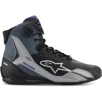 Alpinestars Stella Faster-4 Zwart Grijs Violet Dames Motorschoenen Maat 37