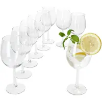 MamboCat Set van 9 VINISSI water- en wijnglazen 43cl - 031676
